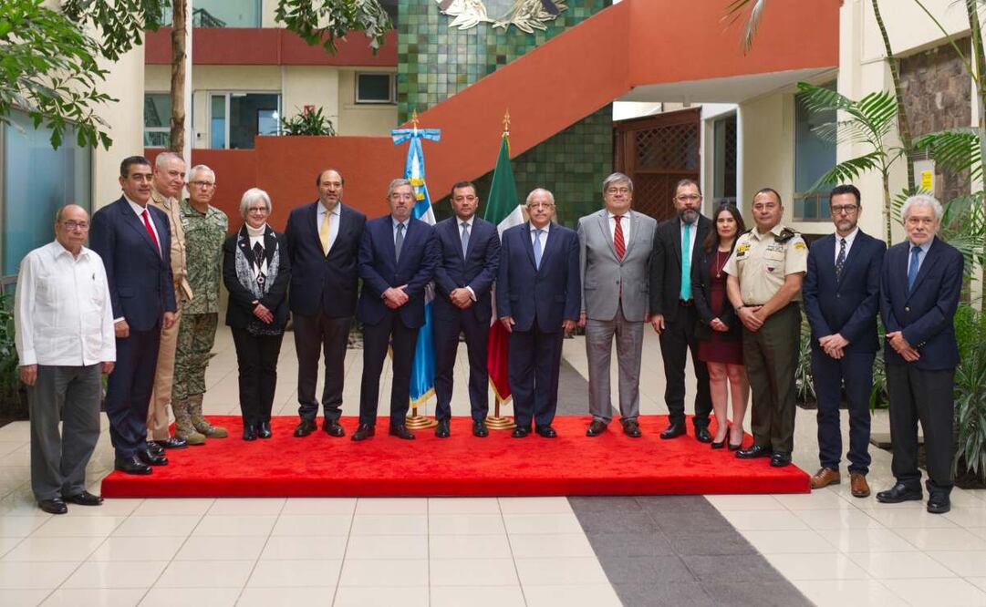 México y Guatemala celebran reunión de Alto Nivel de Seguridad tras incursión de policía de Chiapas. Foto: Especial