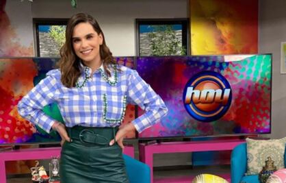 Tania Rincón reemplazará a Andrea Legarreta en "Hoy"