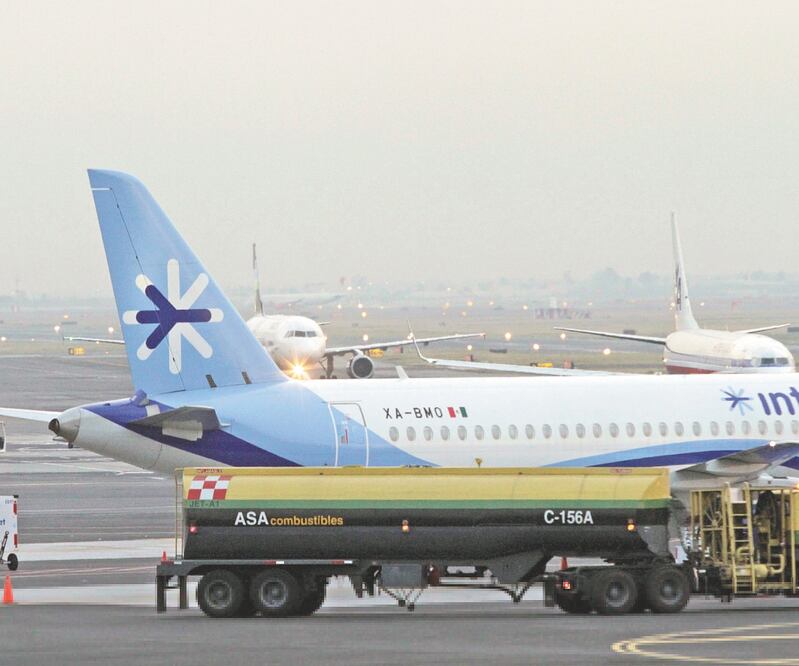 Interjet cancela vuelos al no contar con efectivo para adquirir combustible. ARCHIVO EL UNIVERSAL