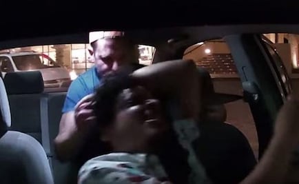 Conductor de Uber es atacado salvajemente por pasajero ebrio