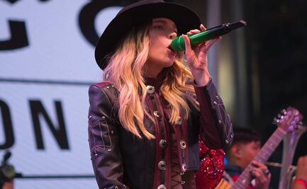 Belinda responde a críticas por dar el Grito en Times Square: "Un mexicano nace donde le da la gana"