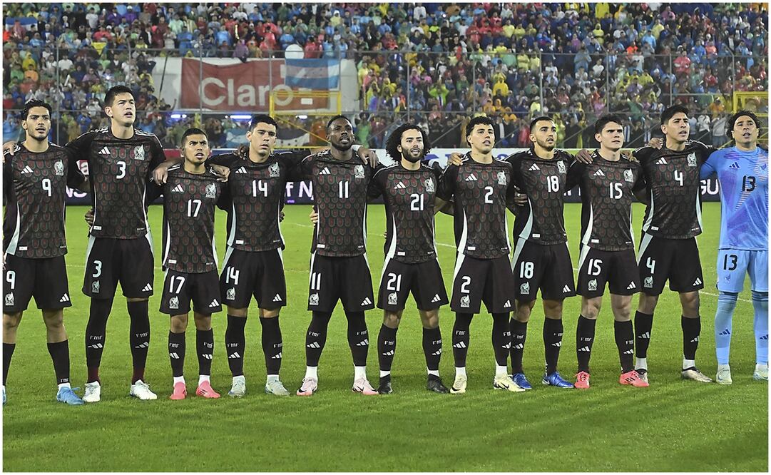 La Selección Mexicana previo al encuentro de Ida contra Honduras. FOTO: IMAGO7