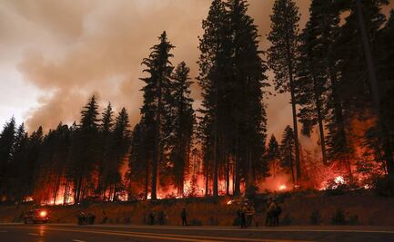 Más de 4 mil 800 bomberos tratan de combatir incendio en California; lo declaran el más grande en el año