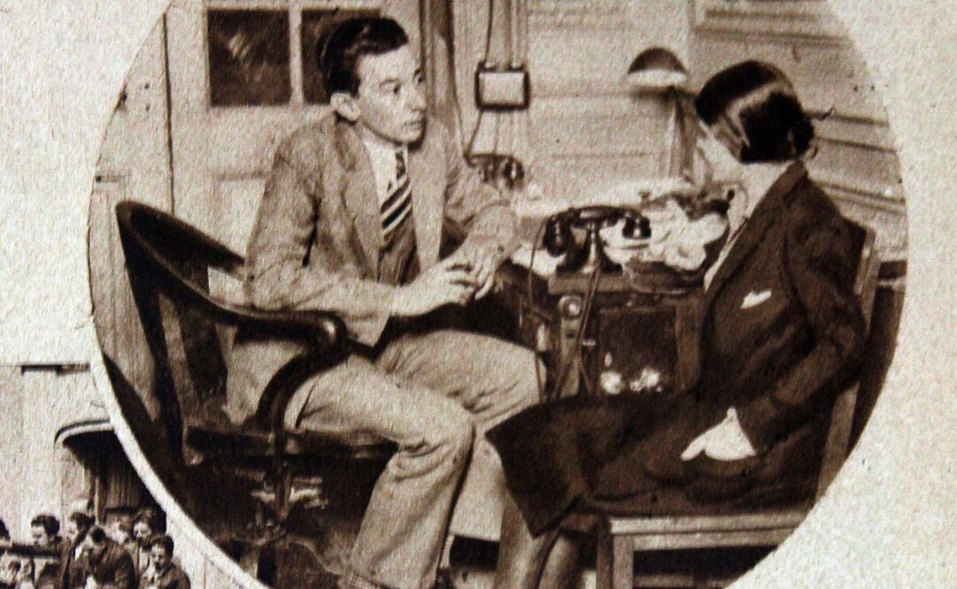 Tina Modotti mientras declaraba por ser testigo del asesinato de Julio Antonio Mella. Foto: Hemeroteca El Universal