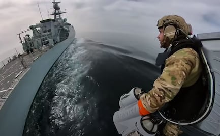 Como Ironman, los marines británicos tienen un jetpack para volar
