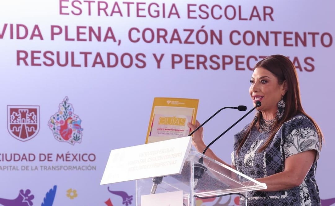 Atienden 75 casos de riesgo suicida en escuelas de CDMX (26/01/2026). Foto: Especial