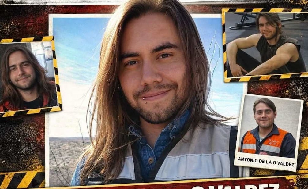 Jesús Antonio de la O Valdez, uno de los mineros desaparecidos en Sinaloa (09/02/2026). Foto: Especial