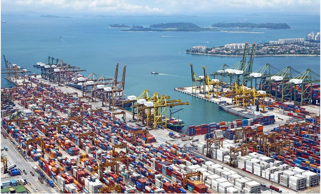 Las exportaciones mundiales de servicios están valoradas en más de 6.5 billones de dólares, lo que representa 23% del comercio mundial total. Foto: Pixabay