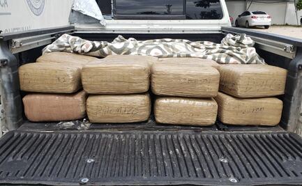 Aseguran 160 kilos de presunta marihuana en Quintana Roo