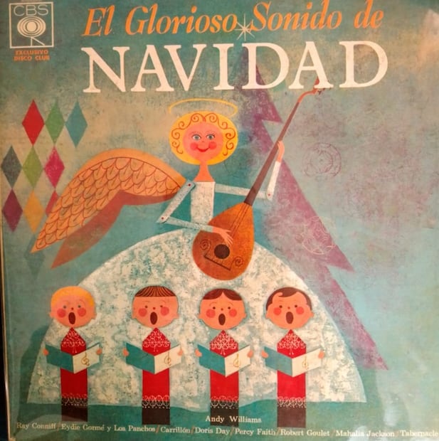 Portada del disco "El glorioso sonido de la Navidad".