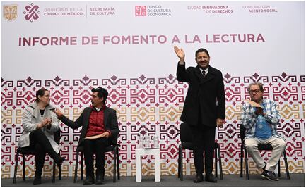 Martí Batres destaca la repartición de más de 392 mil ejemplares; "la lectura es la felicidad"