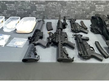 Catean casa de seguridad en Juárez, Nuevo León; decomisan armas y drogas, pero no hay detenidos