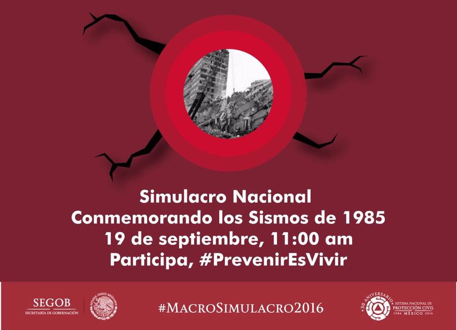 Imagen tomada del Twitter de Protección Civil