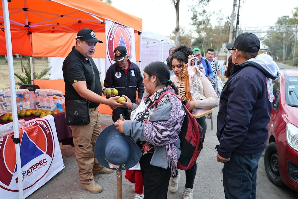 Al menos 2 millones de peregrinos cruzan Ecatepec en su camino a la Basílica de Guadalupe. (Foto: especial)
