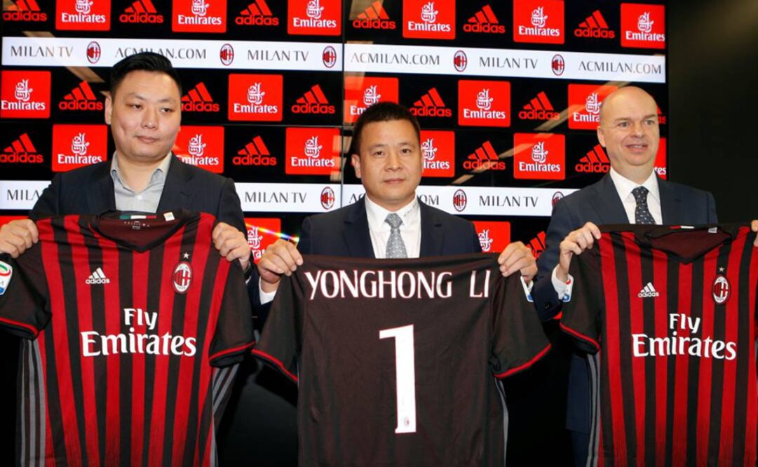 Twitter. Li Yonghong, presidente del Milán será investigado por UEFA