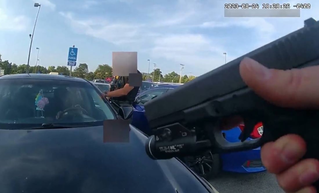 Policía asesina a joven afroestadounidense. Foto: Captura tomada de video