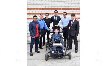 Alumnos del IPN crean un go kart sustentable