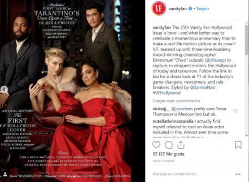 Yalitza Aparicio posa para la revista "Vanity Fair"