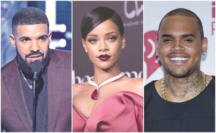 Rihanna, el motivo de la incómoda relación entre Drake y Chris Brown