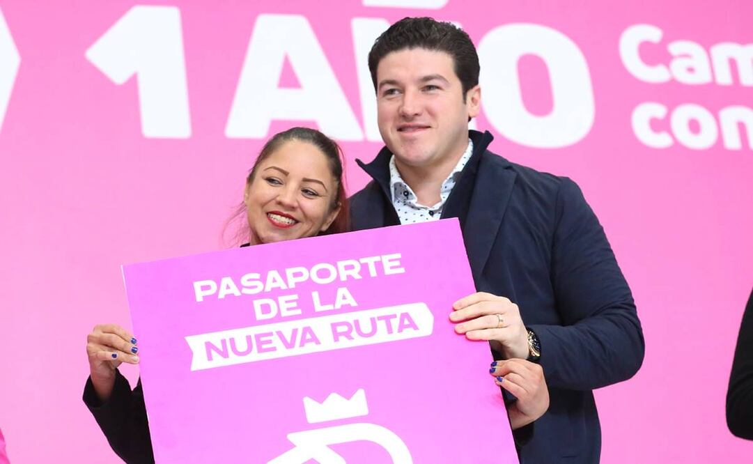 Samuel García presenta en Nuevo Léon “La Nueva Ruta” para combatir la pobreza. Foto: Especial.