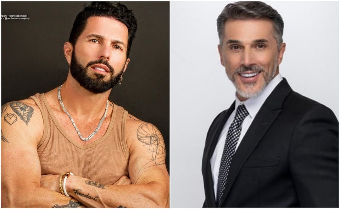 Poncho de Nigris y Sergio Mayer. Foto: Instagram @jorgelosaactor y @sergiomayerb