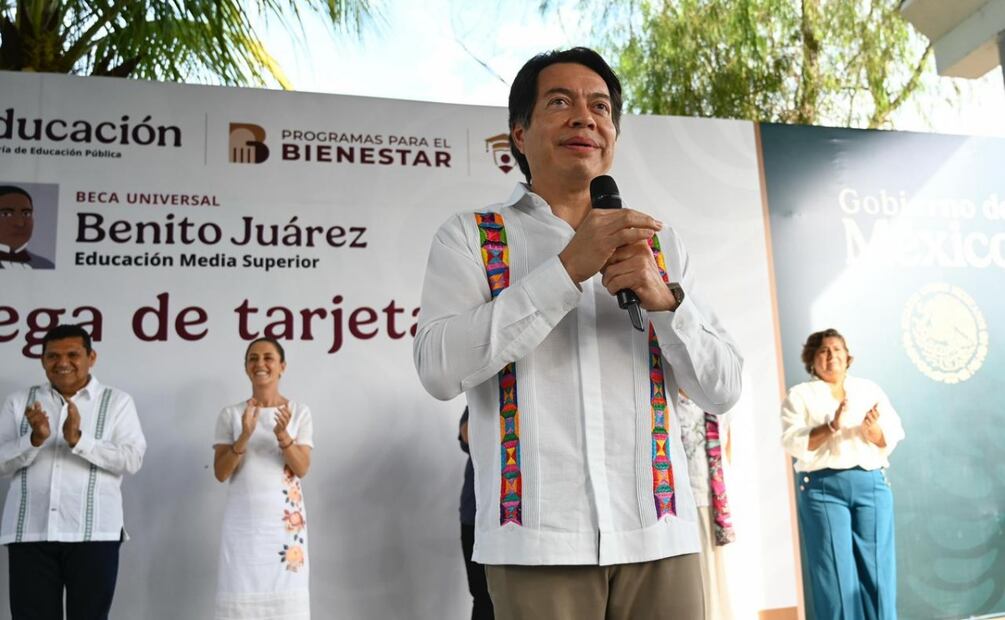 Mario Delgado, secretario de Educación Público (SEP) (15/11/2025). Foto: Especial
