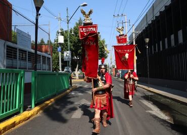 Por Covid 19, escenifican viacrucis en Iztapalapa, sin fieles ni nazarenos