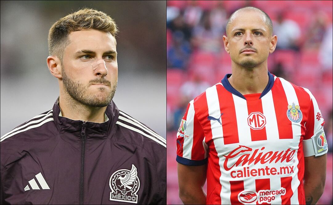 Santiago Giménez defendió a Chicharito Hernández: “Es un ejemplo, quiero seguir sus pasos”