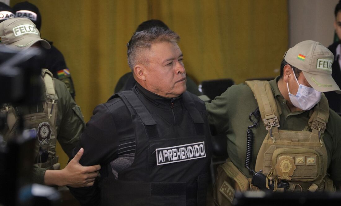 El destituido jefe militar del Ejército de Bolivia, Juan José Zúñiga. Foto: EFE/ STR