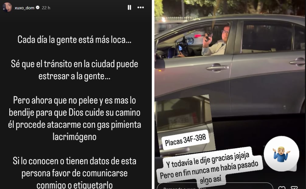 Foto: Captura de pantalla en Instagram y X