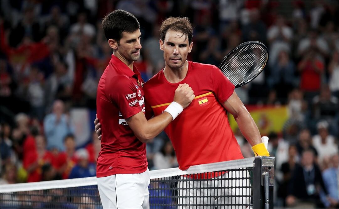 Djokovic y Nadal. Foto: Xinhua