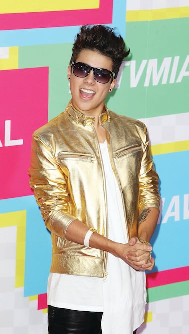 El intérprete promueve también un perfume (ARCHIVO EL UNIVERSAL)