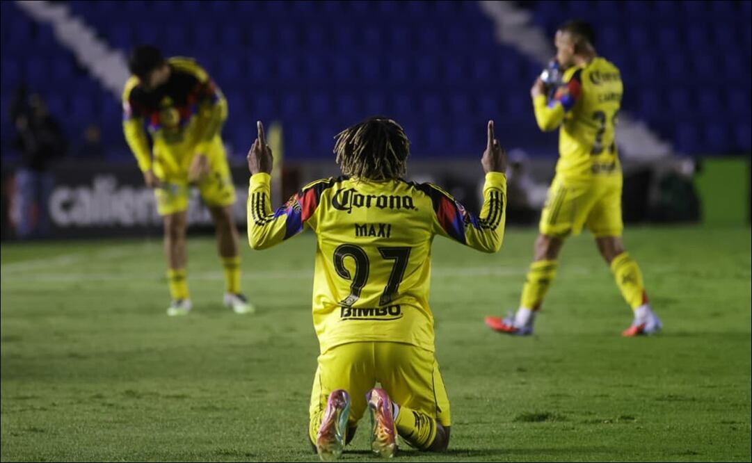 América derrotó a Pachuca sin sus seguidores en el Ciudad de los Deportes y Allan Saint-Maximin marcó de nuevo / FOTO: Carlos Mejía - EL UNIVERSAL