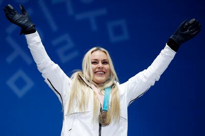 Lindsey Vonn, la atleta de las pasarelas medallista en Pyeongchang 2018