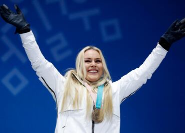Lindsey Vonn, la atleta de las pasarelas medallista en Pyeongchang 2018