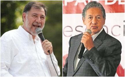 Noroña no ve a Higinio Martínez en candidatura por Edomex, "a menos que se haga la jarocha", dice