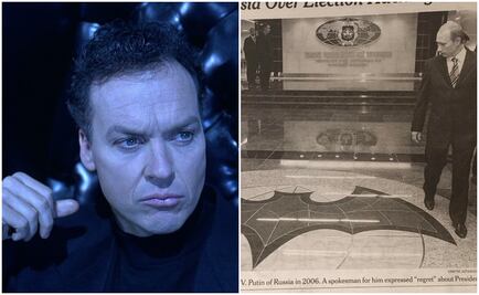 "No me obligues a ponerme el traje de Batman": Michael Keaton a Vladimir Putin