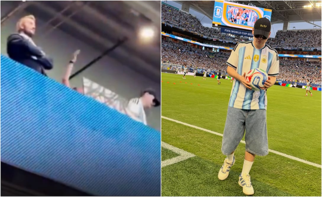 David Beckham y Bizarrap fueron dos de las celebridades que asistieron a la semifinal del Mundial, en Atlanta, Georgia.
Fotos: X e Instagram, vía @bizarrap