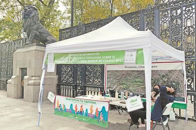 Invitan a firmar el amparo contra proyecto Chapultepec