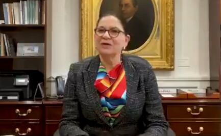 "Tuvimos retos y presiones", dice Martha Bárcena en su despedida de Embajada de EU