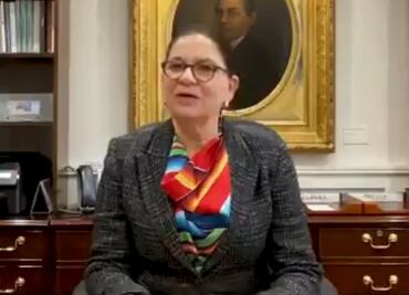 "Tuvimos retos y presiones", dice Martha Bárcena en su despedida de Embajada de EU