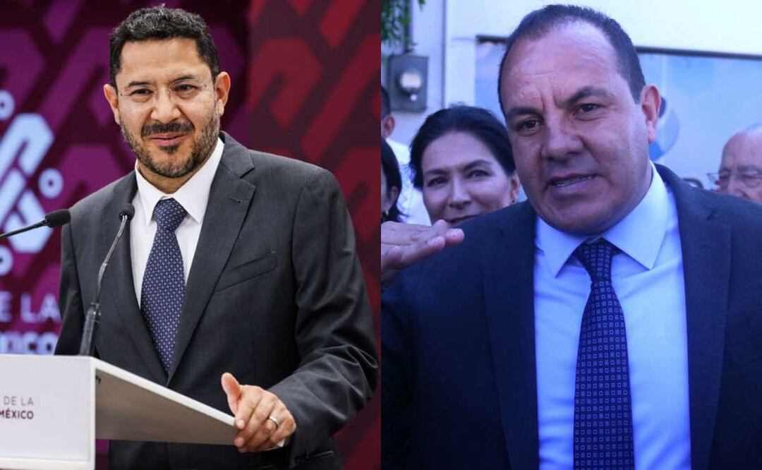 Martí Batres y Cuauhtémoc Blanco. Foto: Cuartoscuro