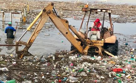 Se desborda la presa El Ángulo e inunda casas en Cuautitlan Izcalli 