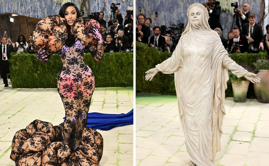 Estos fueron los peores looks de la Met Gala. Foto: AP, AFP