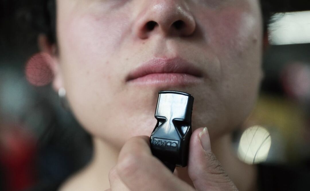 Mexico City's former mayor, Miguel Ángel Mancera, thought sexual harassment could be fought by using whistles - Photo: Alejandra Leyva/EL UNIVERSAL