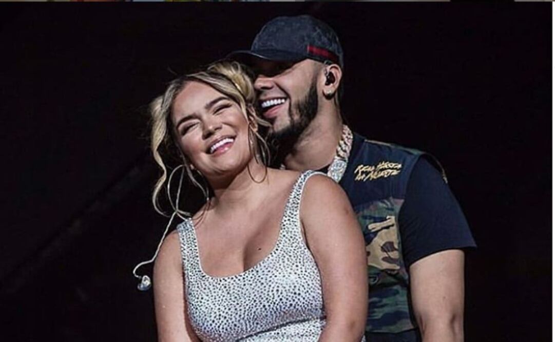 Anuel AA y Karol G. Foto: Instagram