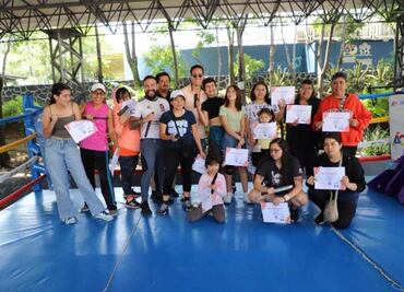 Alcaldía Álvaro Obregón imparte clase de defensa personal a mujeres