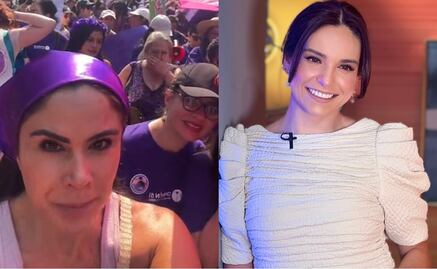 8M: Regina Blandón, Tania Rincón y Paola Rojas, entre las famosas que participan en la marcha 