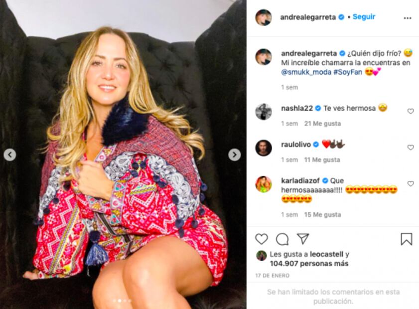 Andrea Legarreta enseña cómo usar medias de red para verte sexy con cualquier look
