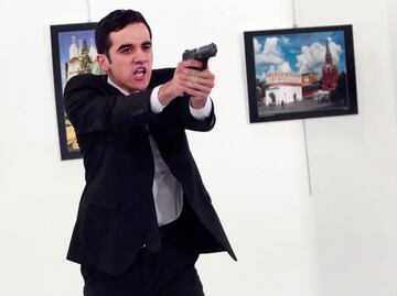 Atacante de embajador ruso era un policía turco: autoridades